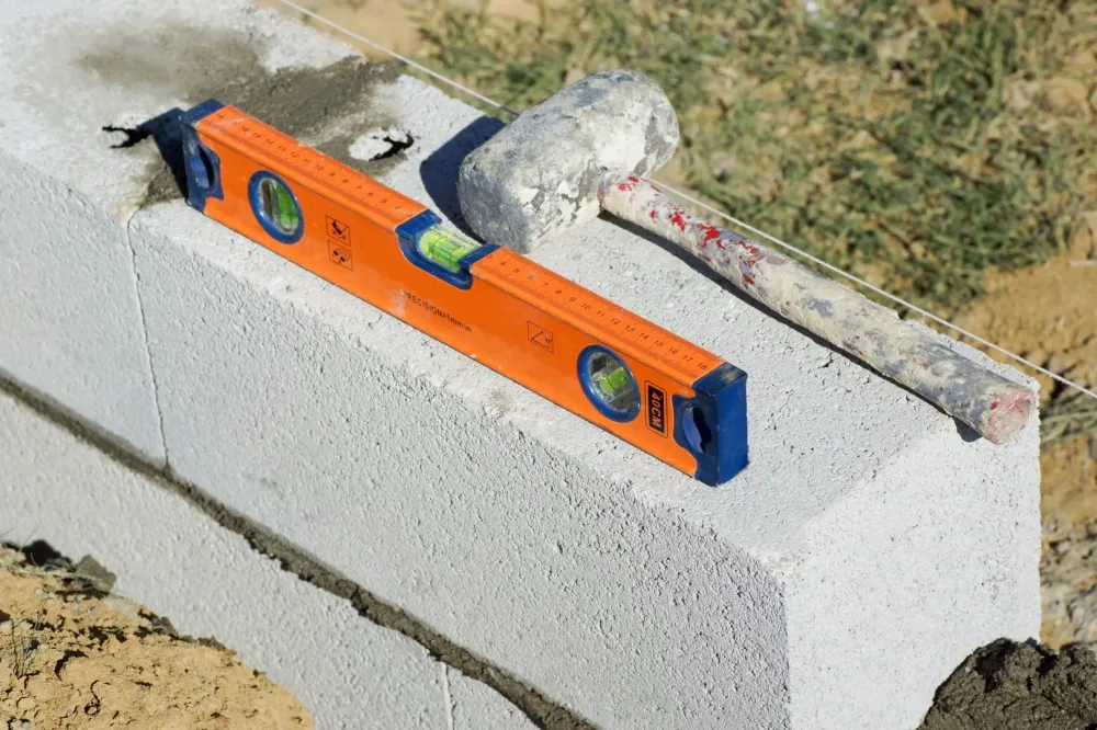 Chaînage béton à Corbelin